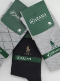جوراب مردانه نخ پنبه برند karano